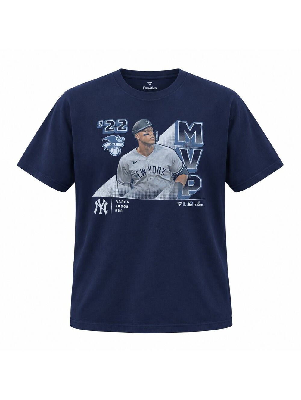 Fanatics MLB Aaron Judge 2022 MVP Navy Blue T-Shirt Large